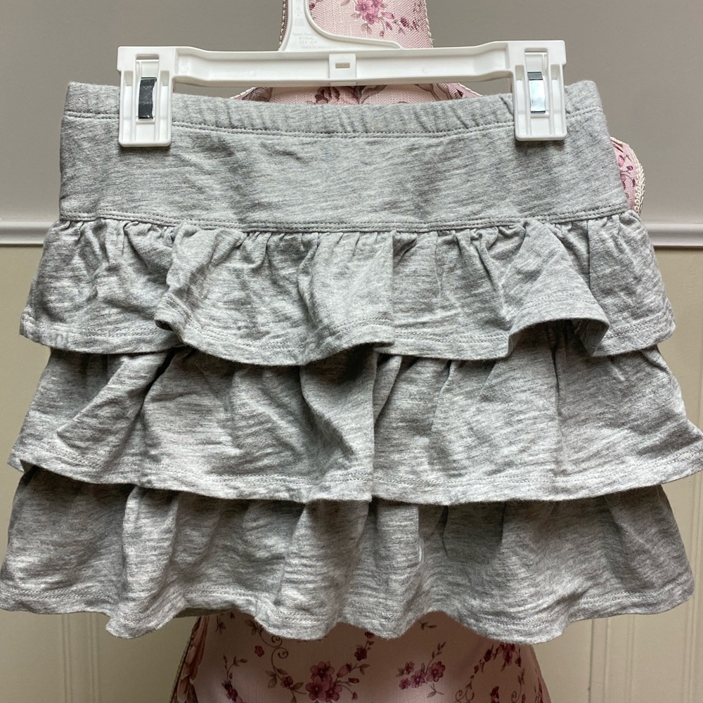 Multi Layer Ruffle Skort Size 10 100% Cotton SPOTTED ZEBRA